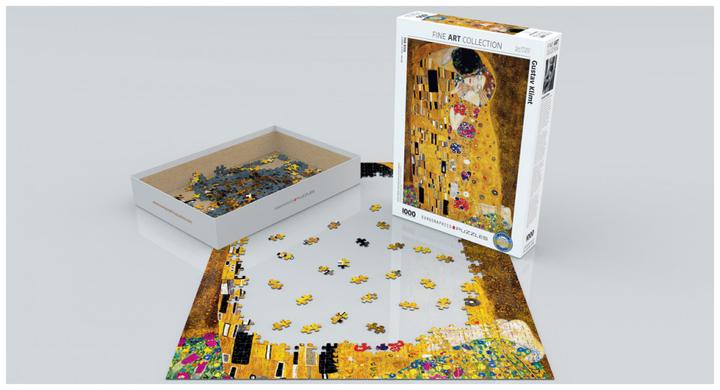 Produktbild Eurographics Der Kuss von Gustav Klimt (1000 Teile)
