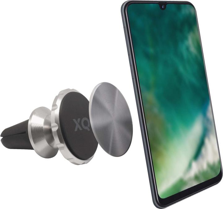 Actual product image Xqisit NP Car Holder Universal Air vent magnet flexible