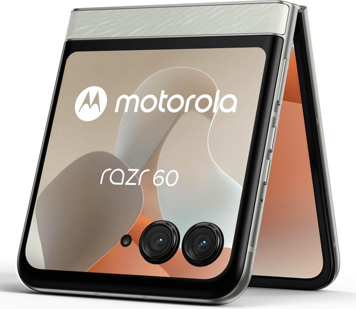 Actual product image Motorola Razr 60 (256 GB, Lightest Sky, 6.90", Dual SIM, 50 Mpx, 5G)