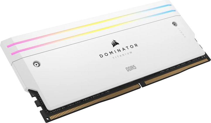 Image du produit Corsair RAM D5 6000 64GB C30 Dom Titanium K2 W (2 x 32GB, 6000 MHz, RAM DDR5, DIMM)