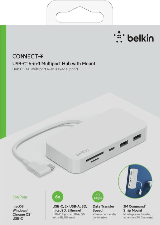 Produktbild Belkin INC011BTWH (USB-C, 3 Ports)