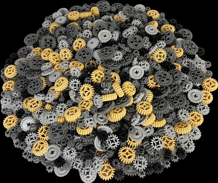 Productafbeelding LEGO Technic Tandwielen - 100 onderdelen - NIEUW (LEGO Accessoires)