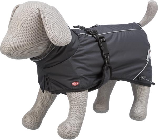 Trixie Calvi, dog coat, black, XS: 30 cm (XS, Hundemantel)