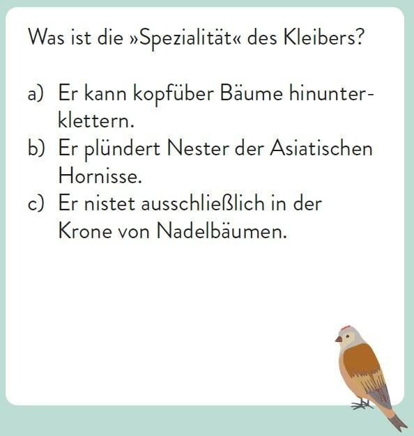 Produktbild Das Vogel-Quiz (Deutsch)