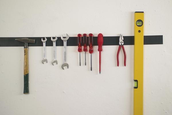 Actual product image tesa On&Off hook and loop tape, self-adhesive hook and loop strips (50 mm)