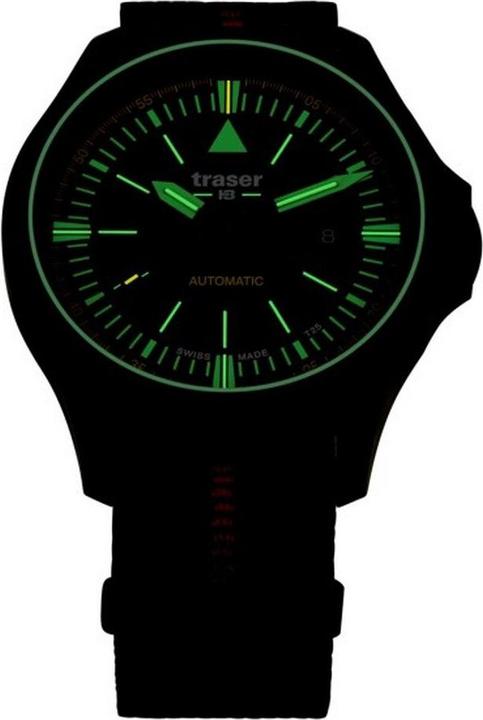 Actual product image Traser 100757 P67 Officer automatic men's watch 45mm 10ATM (Swiss made, 45 mm)
