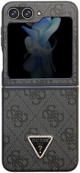 Image du produit Guess 4G Triangle Case Metal Logo pour F731B Samsung Galaxy Z Flip5 - noir (Samsung Galaxy Z Flip5)