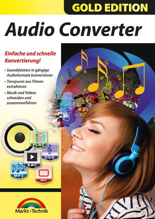 Actual product image Audio Converter Gold Edition Download Code (1 User, 1 Devices/Users, unlimited)