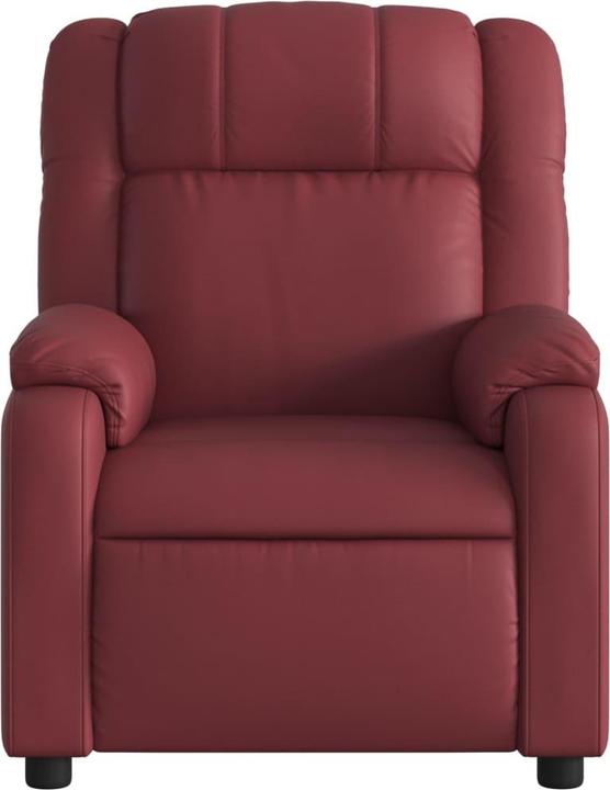 Image du produit VidaXL Fauteuil de massage vin rouge similicuir,Couleur : vin rouge,Matériaux