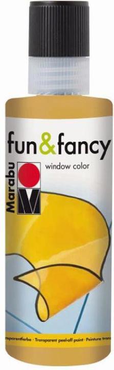 Actual product image Marabu Window Color contour paint "Fun & Fancy" gold (Gold, 80 ml)