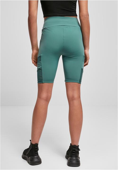 Immagine prodotto Urban Classics Pantaloncini da ciclismo Tech Mesh a vita alta da donna (XXL)