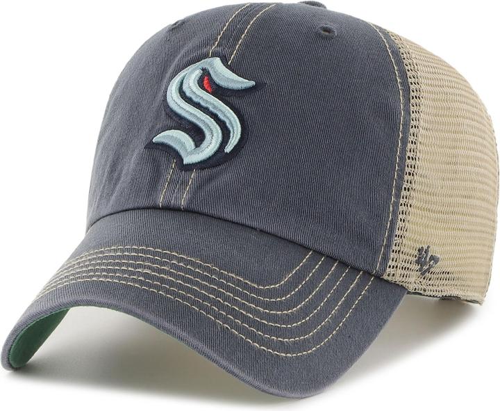 47 Brand Trucker Vintage Cap - TRAWLER Seattle Kraken navy (One Size)