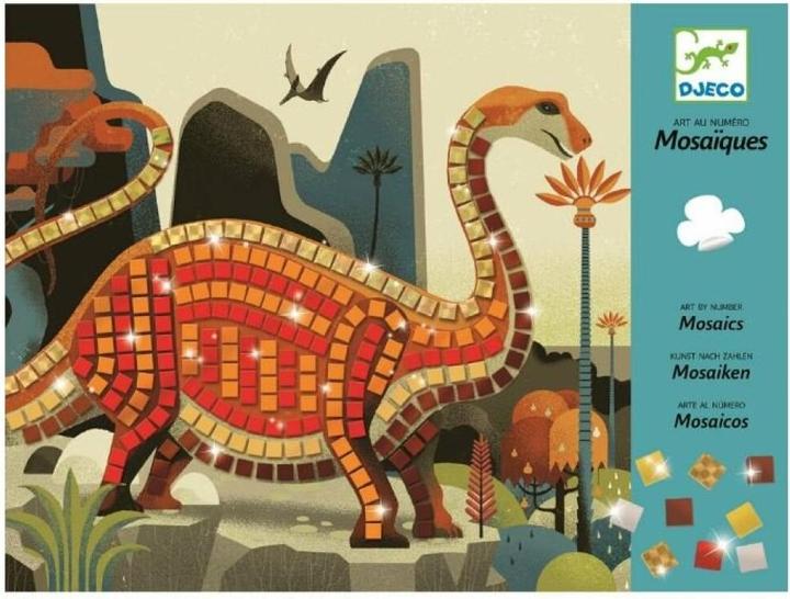 Actual product image Djeco Mosaic dinosaur