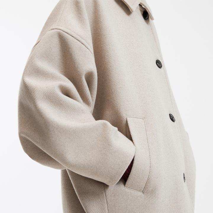Immagine prodotto La Redoute Collections Kurzmantel mit Knopfverschluss (XXL)