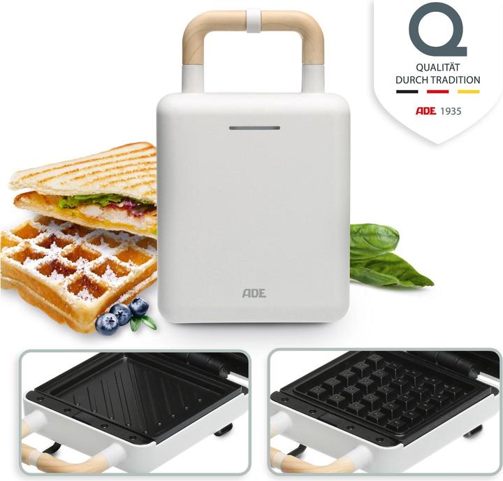 Produktbild ADE Waffeleisen Weiss