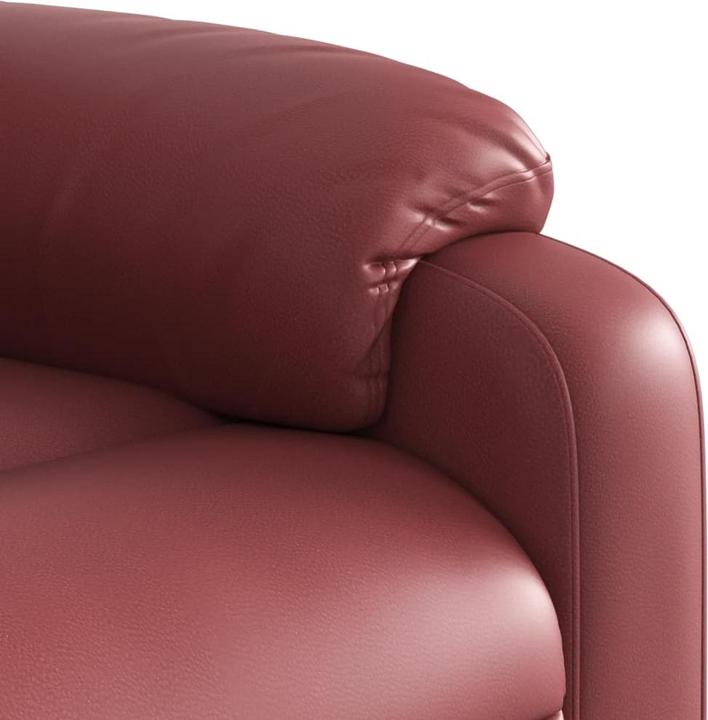 Produktbild VidaXL Massagesessel Fernsehsessel Relaxsessel Liegesessel Weinrot Kunstleder