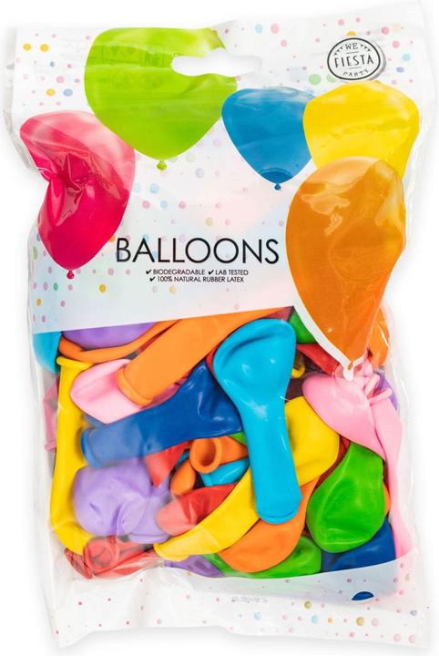 Actual product image Globos Europe Balloons in different colours, 30 cm, 100 pcs. (100 x)