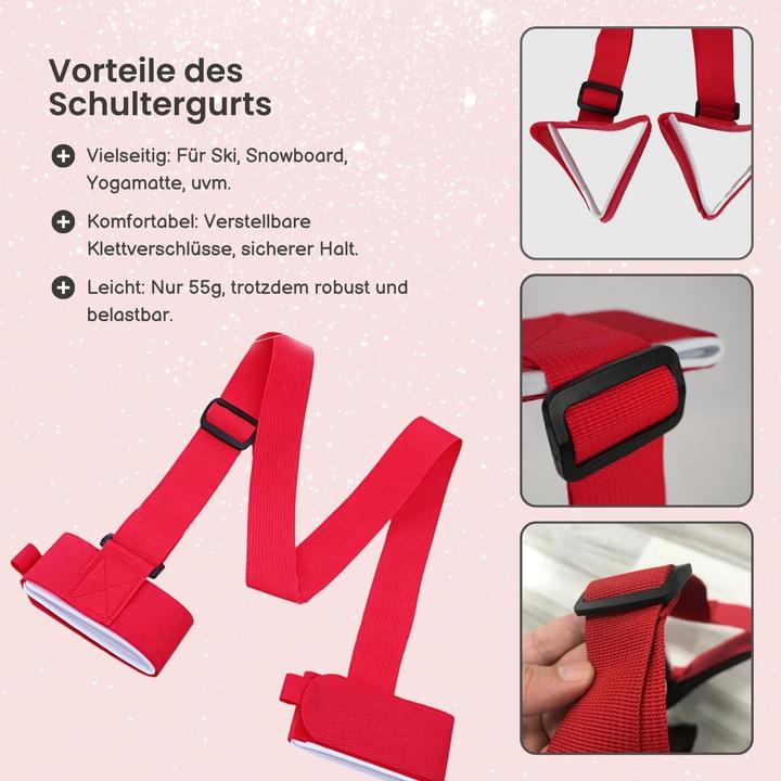 Image du produit Hermex Sangle d'épaule pour le ski et le snowboard (110 cm)