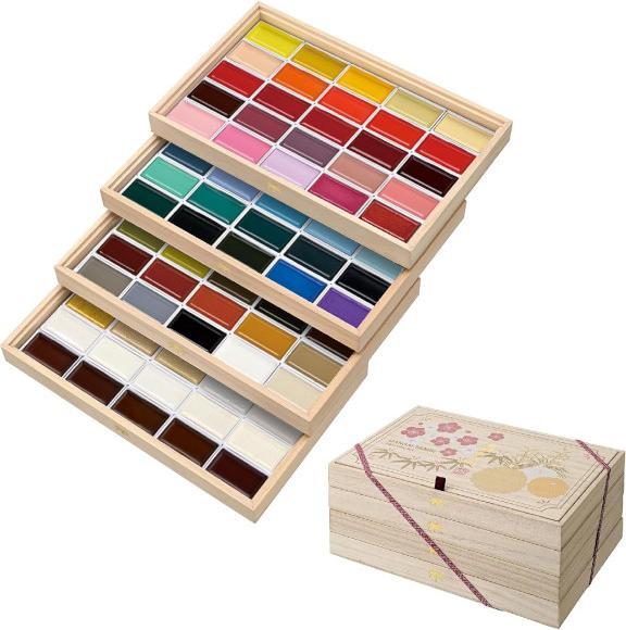 Kuretake Aquarellset Gansai Tambi 100er (Veelkleurig)