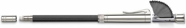 Graf von Faber Castell Bleistift mit platinierter Schutzkappe (1 x)