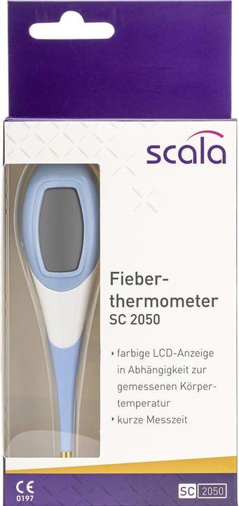 Actual product image Scala Digital Thermometer SC 2050 flex (Rectal, Mouth, Armpit)