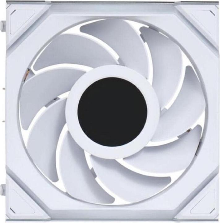 Produktbild Lian-Li UNI FAN SL Wireless LCD Lüfter, ARGB, PWM - Reverse Blade, 120 mm, weiss (120 mm, 1 x)