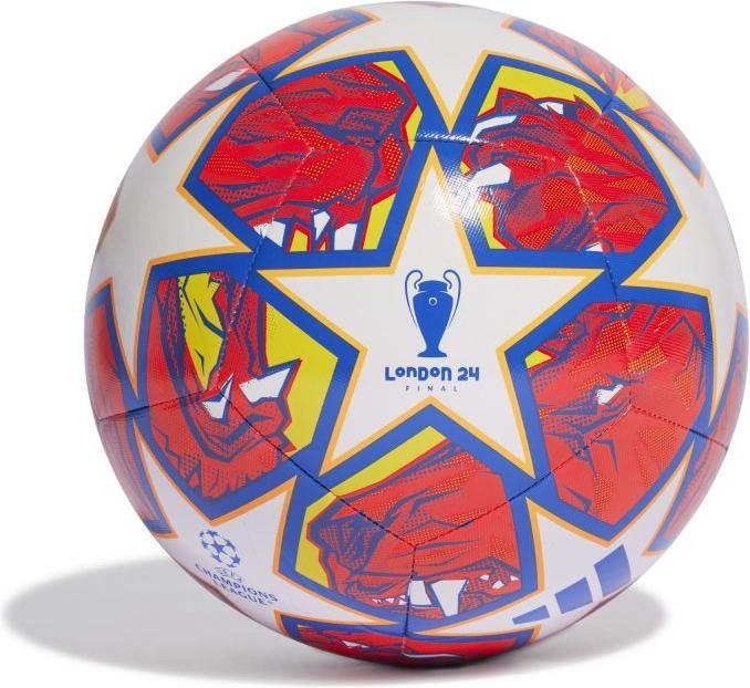 Actual product image adidas Piłka nożna UCL Training biało-czerwona IN9332 4 (4)