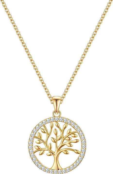 Rafaela Donata Damen Kette Lebensbaum Sterling Silber - 35448 (Sterling Silber)