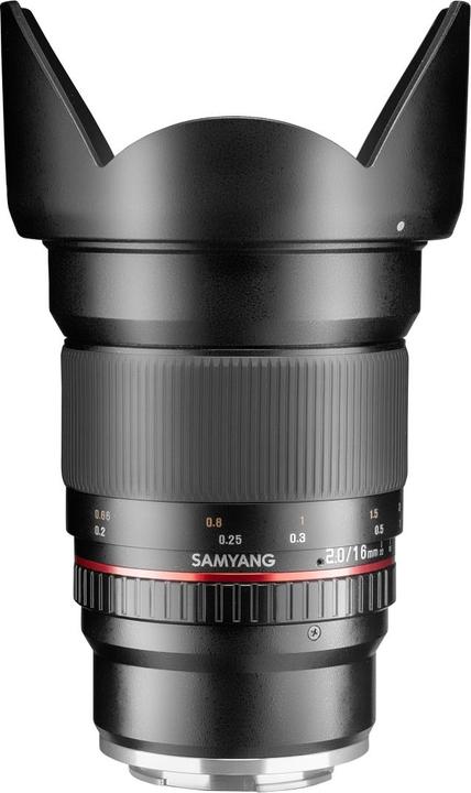 Immagine prodotto Samyang 16mm f/2-23MFT (Micro Four Thirds, APS-C / DX)
