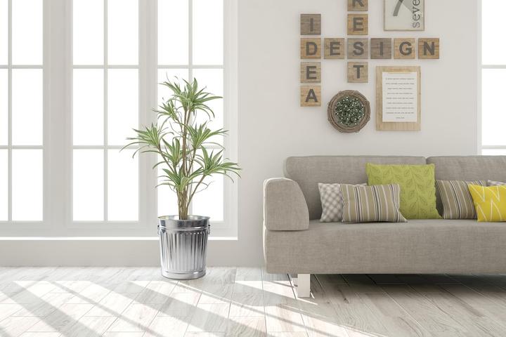Image du produit Jinfa Metalleimer mit Deckel (2 x 18L + 5 Müllbeutel) (18 l)