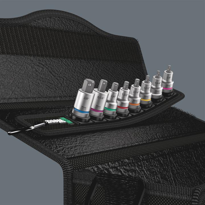 Actual product image Wera Belt B Imperial 1 Zyklop bit socket set