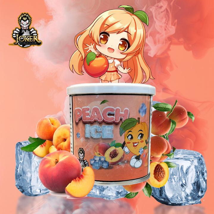 Actual product image Joker Hookah tobacco - Peach Ice (200g) (Peach ice cream)