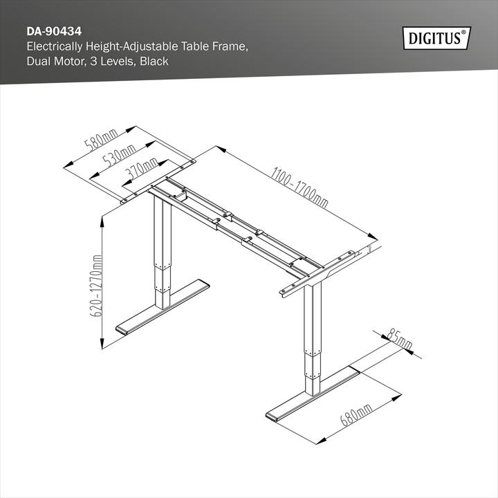 Produktbild Digitus Tischgestell