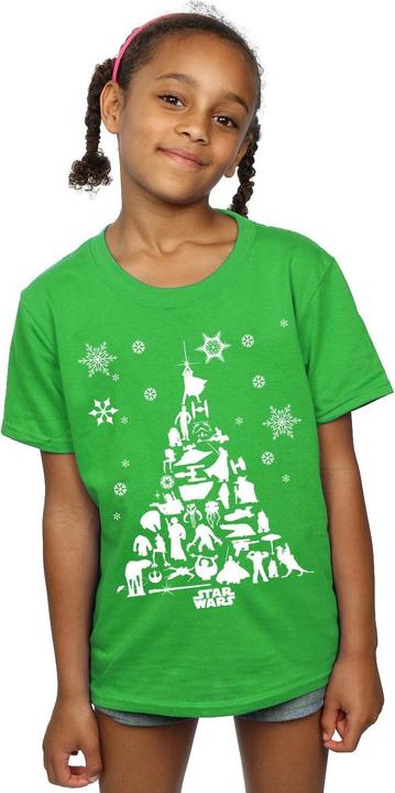 Immagine prodotto Star Wars Christmas Tree Maglietta Ragazze (116)