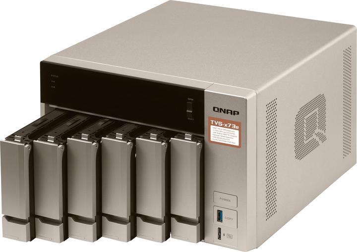 Actual product image QNAP Tvs-673e-4g (0 TB)