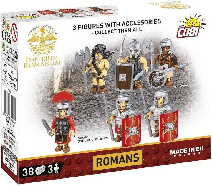 Actual product image Cobi Imperium Romanum blocks - Romans 3 figures