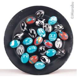 Actual product image Marabu Marbling paint easy marble, 15 ml, ruby red 038 (Ruby Red, 15 ml)