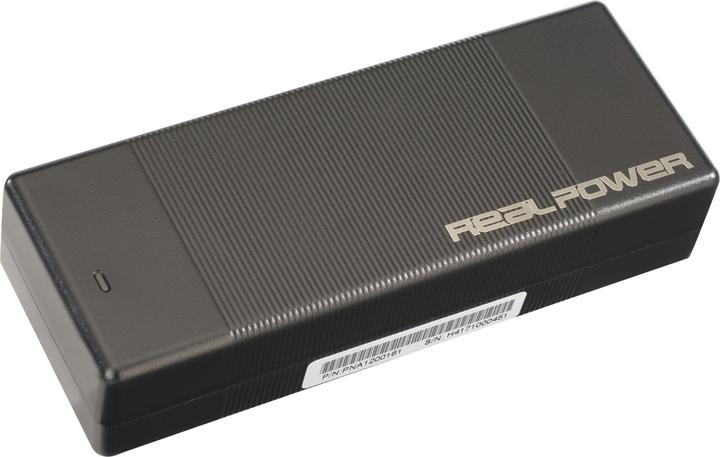 Produktbild RealPower Netzteil NB UNA-40 retail 40W DC 19V 2.1 Amp 87 Effizienz maximal kompatibel mit allen 18-20 DC N... (40 W)