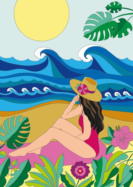 Produktbild Ravensburger Malen nach Zahlen Mindful Moments - Malen und Entspannen - 32 Motive - 24 Farben -