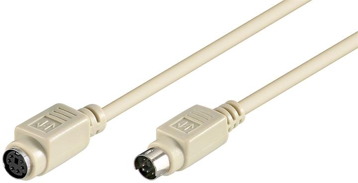 Immagine prodotto Maxxtro Prolunga per tastiera PS/2: 1,8m grigio (1.80 m, PS/2)