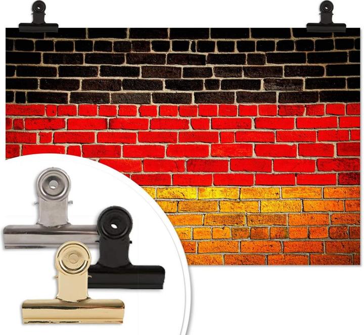 Actual product image Trenddeko German flag wall (45 x 30 cm)