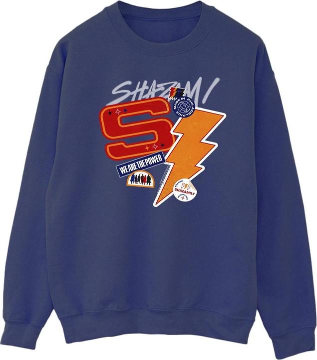 Image du produit - Sweat SHAZAM FURY OF THE GODS STICKER SPAM - Homme (XL)