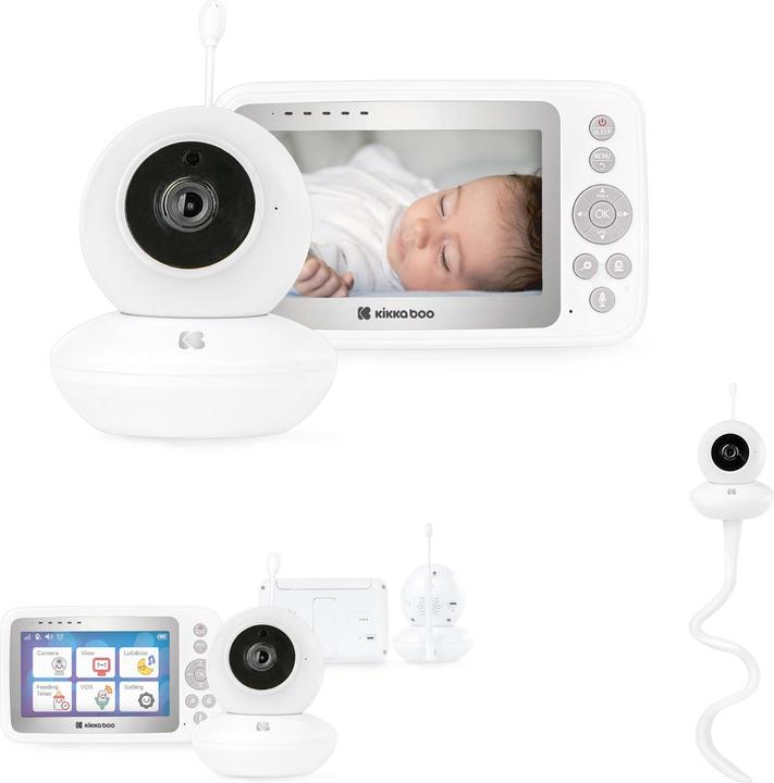 Image du produit Kikkaboo Babyphone Aneres (Vidéo et audio, 300 m)