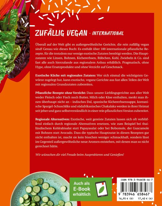 Image du produit Zufällig vegan - International (Allemand, Marta Dymek, 2020)