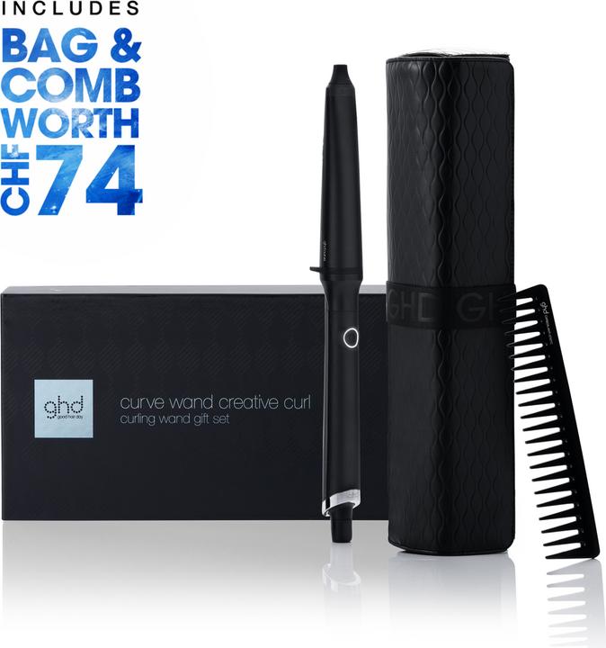 Produktbild ghd Iced Luxe Collection - Curve Geschenkset - Creative Curl Wand (28 mm)