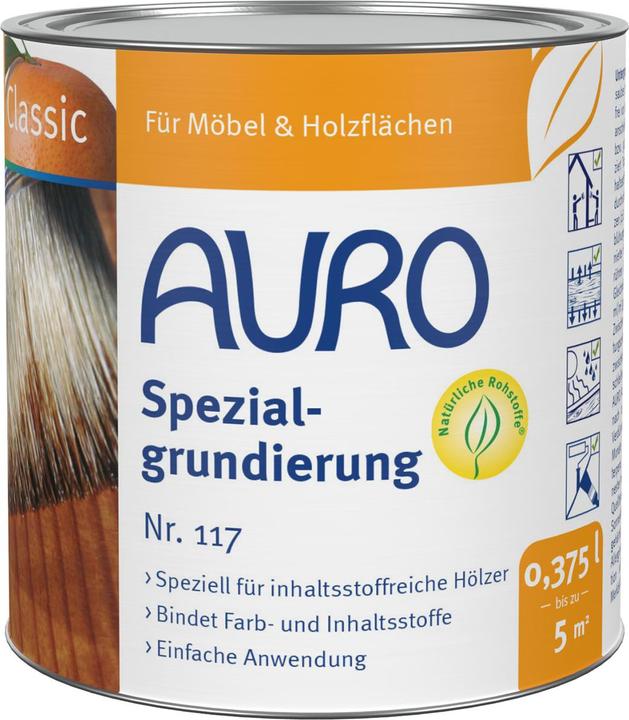 AURO Spezialgrundierung Nr. 117 (Transparent, 0.75 l)