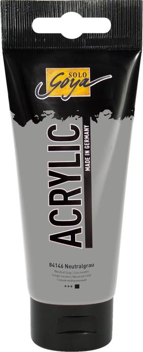 Produktbild Kreul SOLO GOYA Acrylfarbe neutralgrau 100,0 ml (Neutralgrau, 100 ml)