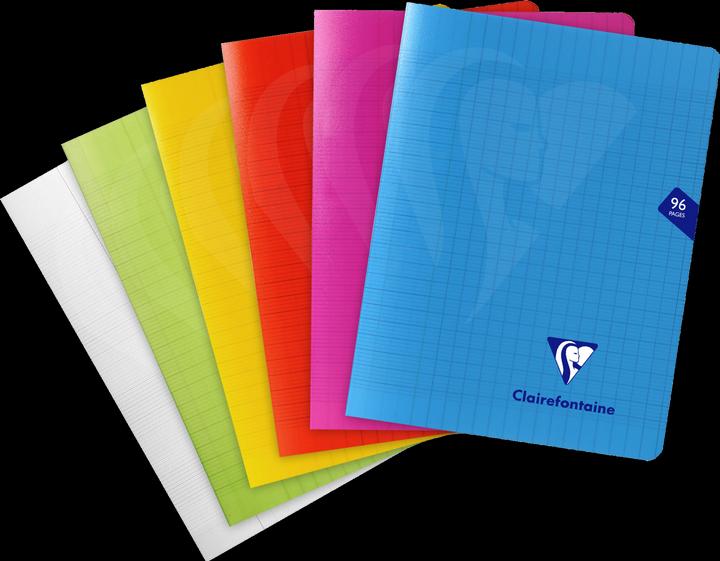 Produktbild Clairefontaine Schulheft 170x220mm (C5, Kariert, Weicher Einband)