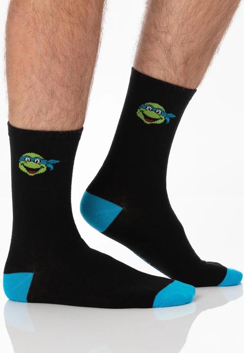 Immagine prodotto Teenage Mutant NT Calzini unisex per adulti (confezione da 5) (Confezione da 5 pezzi, 40.5 - 45.5)