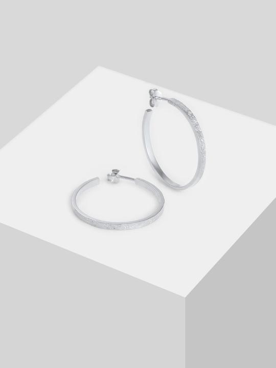 Produktbild Elli Creolen Basic Gehämmert (925 Silber)